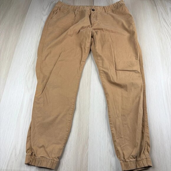 Bear Bottom Mens Flat Front Elastic Wasit Jogger Pants Size 2XL Tall Set Of 4 - Picture 2 of 16